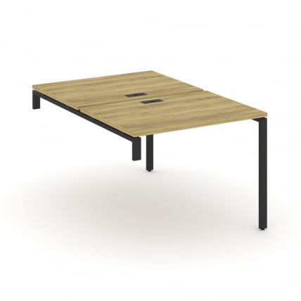 Двойной стол-надставка на опорную тумбу CONCEPT CN.DSN-001 Кобо Черный_0