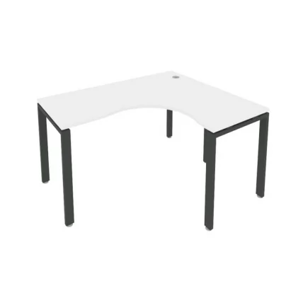 Стол письменный METAL SYSTEM Б.СА-3 Пр Белый/Антрацит_0
