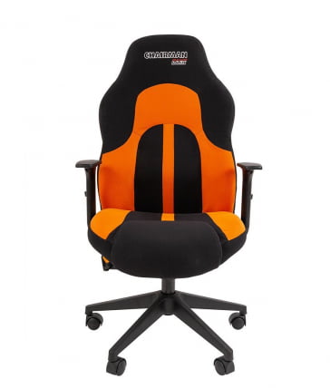 Кресло для геймеров CХАИРМАН ДРАЙВ (ГАМЕ) 11 Черный-оранжевый / CHAIRMAN (GAME)_1