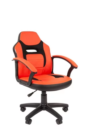 Детское кресло CHAIRMAN KIDS 110 Черный-красный_0