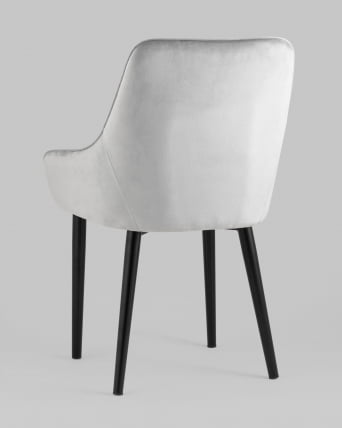 Стул Джоан велюр Светло-серый_5