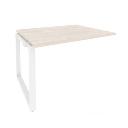 Проходной наборный элемент переговорного стола ONIX O.MO-NPRG-2 Денвер Светлый/Белый_0