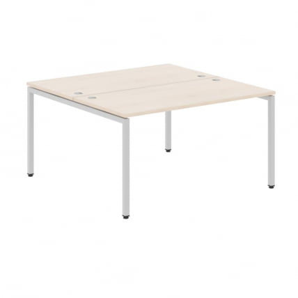 Стол двойной XTEN-S XWST 1414 Бук тиара/серый_0