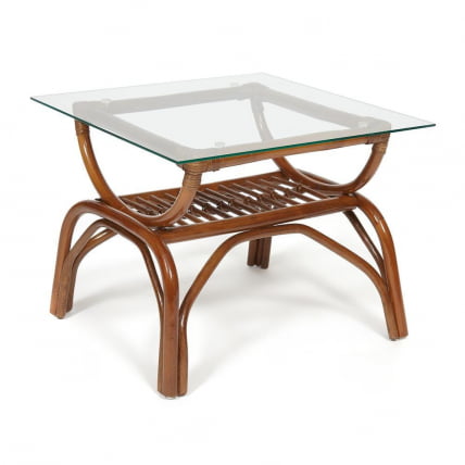 Столик кофейный VENICE 53x46x45 см, coco brown (коричневый кокос)_0