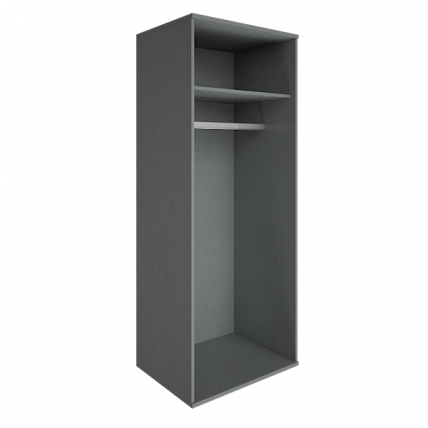 Каркас гардероба А.ГБ-2 Riva А.ГБ-2К Венге/Металлик_0