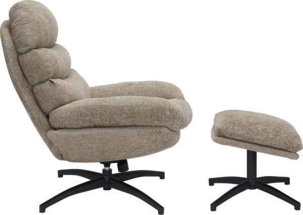 Кресло-реклайнер Everprof Cherry Ткань Бежевый_2