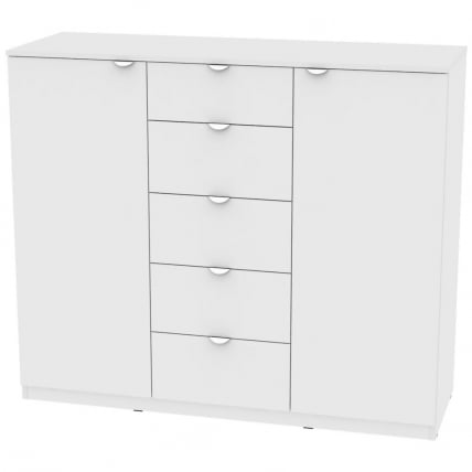 Комод Калисто(K33)1147х1352х468ручкаторцеваяTR-2(Белый)_0