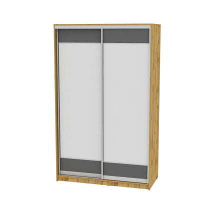 Шкаф-купе Б-230х135х60-2(ДВ-Графит-Д8Д8) / B-230х135х60-2(ДВ-Графит-D8D8)_0