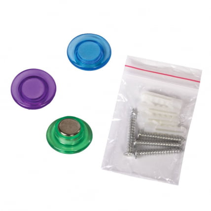 Доска магнитно-маркерная стеклянная BRAUBERG 40х60 см Черная_8