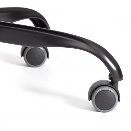 Кресло руководителя Duke metal BL кож/зам/ткань, черный/серый, 36-6/12_12