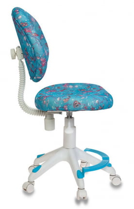 Кресло детское Бюрократ KD-W6-F/AQUA голубой аквариум сетка (пластик белый)_2