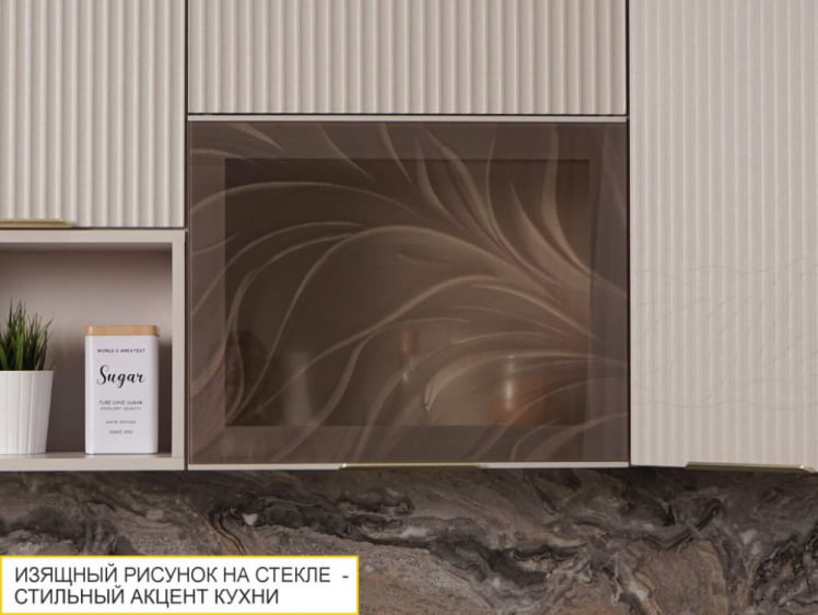 Кухонный гарнитур угловой с витриной Флоренция 108 238_4