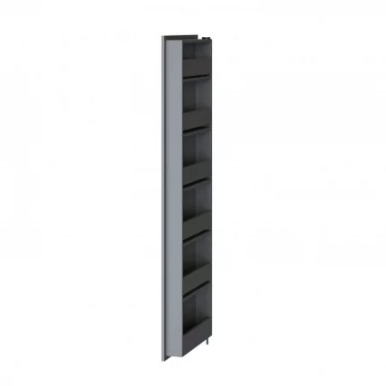 Вешалка-обувница поворотная Флекс ЛД 135.040.000 Оникс Серый_1