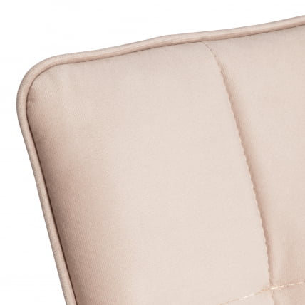 Стул обеденный Bari LT, велюр, бежевый/черный, 7, 41х55х89 см_7