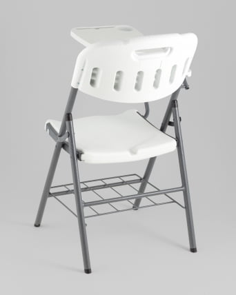 Стул складной банкетный со столиком и полкой_5