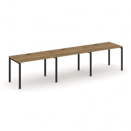 Рабочая станция на 3 места CONCEPT CN.ORS-006 Сандал Янтарный Черный_0