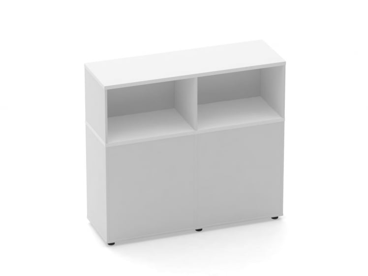 Тумба комбинированная высокая для рабочего модуля Deka 9.04.125 Белый_2