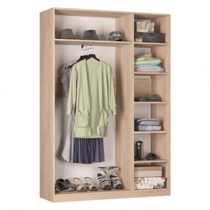 Шкаф распашный Р-198х135х45-1(Венге-ДМ) / R-198х135х45-1(Венге-ДМ)_1