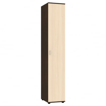 Шкаф распашный Алиса (H2) 2230х400х540 ручка скоба 96мм (Венге-ДМ)_0