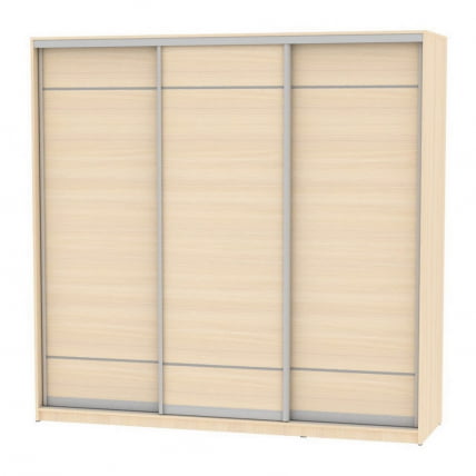 Шкаф-купе B-230х235х60-1(ДМ-D7D7D7)_0