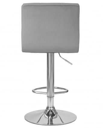 Стул барный DOBRIN CANDY (серый велюр (MJ9-75))_4