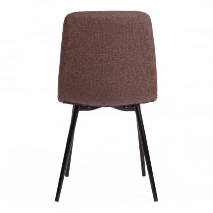 Стул CHILLY MAX ткань/металл, 45 х 54 х 90 см , темно-коричневый 01/черный_3