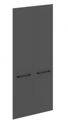 Дверь ЛДСП (2 шт.) ENIO MHD 42-2 Антрацит_0