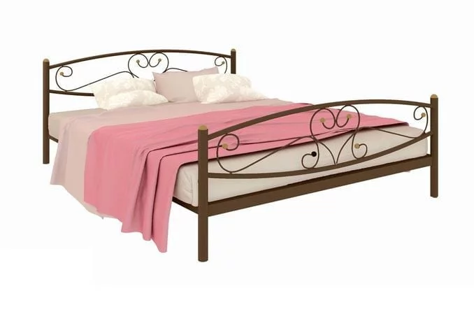 Кровать Каролина Plus 1200х2000 Коричневая_0