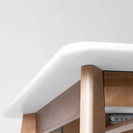 Стол обеденный Пегас Plus 120x75 Морилка Дуб золотой Морилка Орех_4