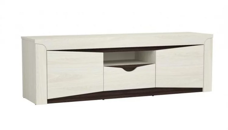 Тумба под ТВ Лючия 33.17 Ясень анкор светлый Венге_0