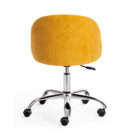 Кресло MELODY велюр Clermon, горчичный, 170_3