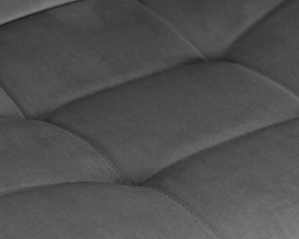 Стул барный DOBRIN TAILOR BLACK (серый велюр (MJ9-75)) 2 шт_7