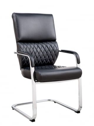 Кресло офисное Everprof President CF Экокожа Черный_0