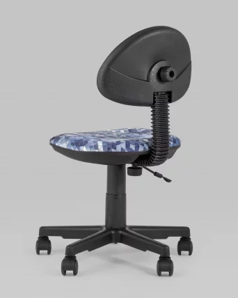 Кресло компьютерное детское УМКА абстракция Синий_5