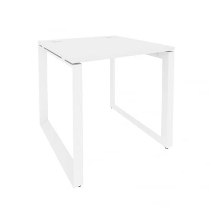 Стол рабочий на О-образном м/к ONIX O.MO-SP-0.8 Белый Бриллиант_0