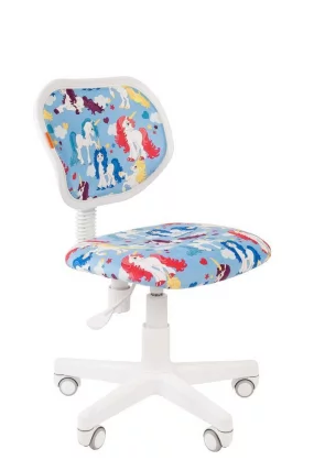 Детское кресло CHAIRMAN KIDS 106 White Единороги_0