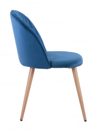 Стул Лион Страйпс Голубой_2