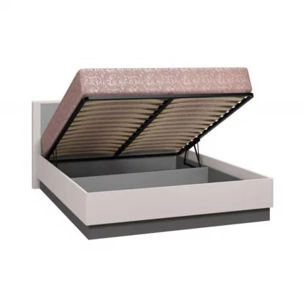 Кровать Вива 140х200 с подъемным механизмом Белая Белый глянец_1