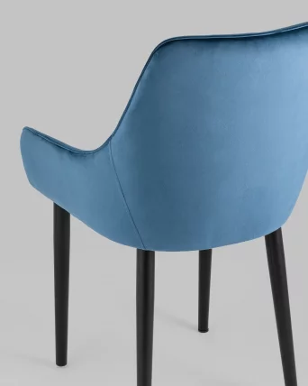 Стул Джоан велюр Пыльно-синий_6