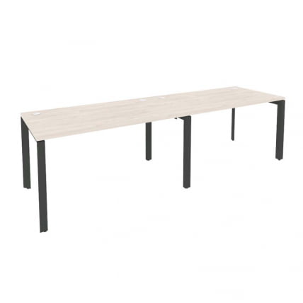 Рабочая станция на П-образном м/к ONIX O.MP-RS-2.3.8 Денвер Светлый/Антрацит_0