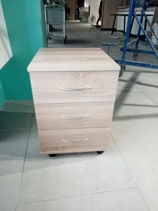 Тумба мобильная SC-3M .1 (Дуб сонома светлый)_1