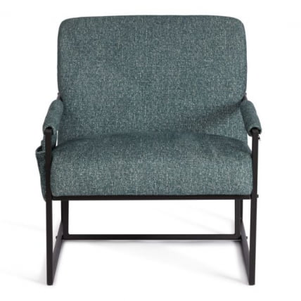 Кресло Charli LUX/Чарли Люкс велюр/букле, VT изумруд, 70х80х82 см_8