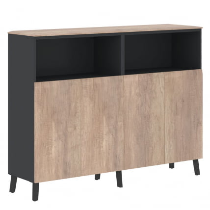 Греденция JAY JMGR 1745 Дуб Каньон Антрацит_0