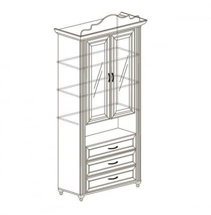 Шкаф многоцелевой АЛИСА 561_1