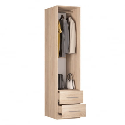 Шкаф распашный R-198х45х60-3-M(Венге)_1