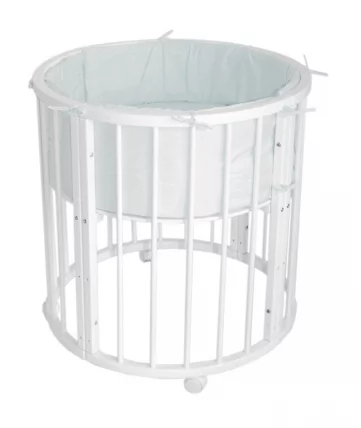 Кровать-трансформер 6-в-1 Merry Happy 01 Комплект Белая_11