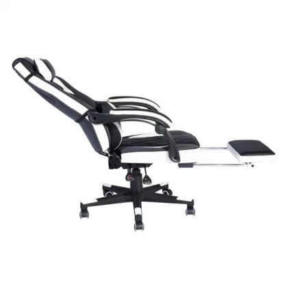 Геймерское кресло ТопЧаирс Вираге Черный-белый / TopChairs Virage_7
