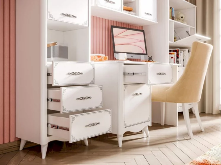 Стол левый Элис ЛД 532.110.000 Белый_5