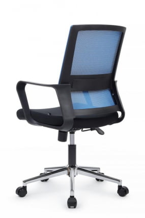 Кресло Минт РCХ М1029МБЕ Синий/Черный / Mint RCH M1029MBE_4