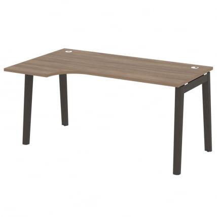 Стол эргономичный левый ONIX WOOD OW.SA-1(L) Дуб Аризона/Темный_0